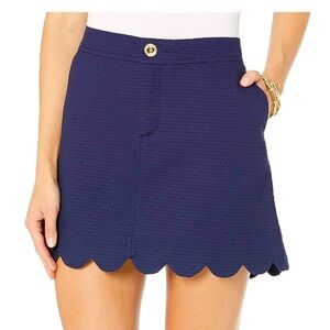 Lilly Pulitzer Collette skort navy